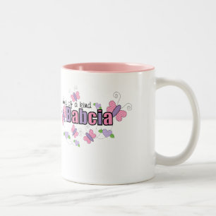 Eine Art Babcia Zweifarbige Tasse