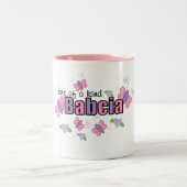 Eine Art Babcia Zweifarbige Tasse (Mittel)