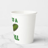 Eine Art Big Dill (Deal) Green Kosher Pickle Pappbecher (Links)