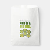 Eine Art Big Dill Deal Green Pickle Chip Glückwuns Geschenktütchen (Vorderseite)