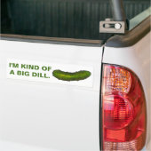 Eine Art Big Dill Pickle Green Sour Pickles Deli Autoaufkleber (Auf Lkw)