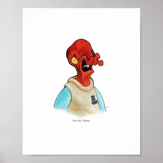 Eine Art, bitte. Poster (Vorne)