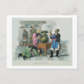 Eine Art, die Zukunft zu erzählen, eingraviert von Postkarte (Vorderseite)