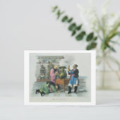 Eine Art, die Zukunft zu erzählen, eingraviert von Postkarte (Stehend Vorderseite)