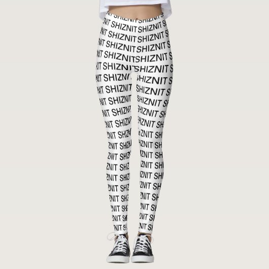EINE ART! Gag Gift Shiznit Leggings (Vorderseite)