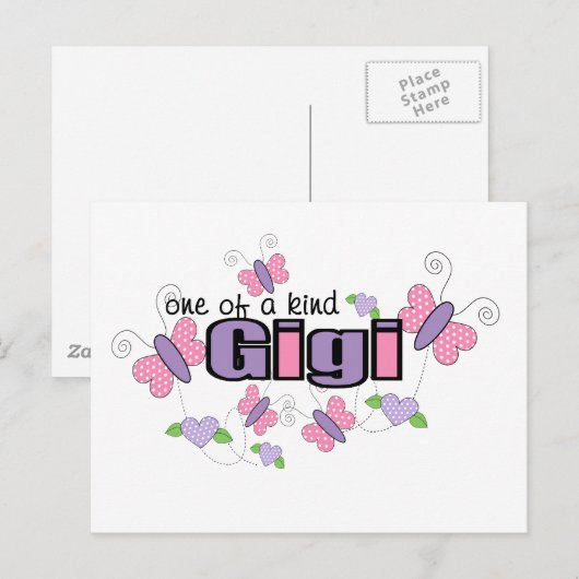 Eine Art Gigi Postkarte (Vorne/Hinten)