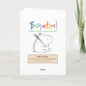 EINE ART KARTE (Rückseite)