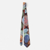 Eine Art Kiesel Stone Necktie Krawatte (Rückseite)