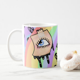 Eine Art künstlerisch Kaffeetasse