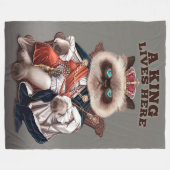 Eine Art lebt hier | Ein perfektes Geschenk für Ka Fleecedecke (Vorderseite (Horizontal))