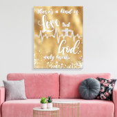 Eine Art Liebe, die Gott nur Christlich kennt Leinwanddruck (Insitu (Wohnzimmer))