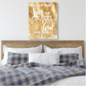 Eine Art Liebe, die Gott nur Christlich kennt Leinwanddruck (Insitu (Schlafzimmer))