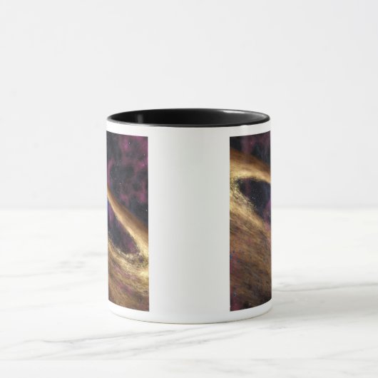 Eine Art toter Stern namens Pulsar Tasse (Zentrum)