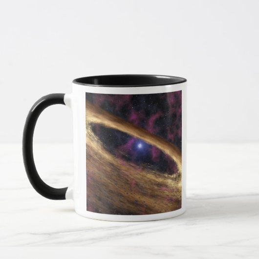 Eine Art toter Stern namens Pulsar Tasse (Links)