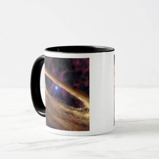Eine Art toter Stern namens Pulsar Tasse (Vorderseite Links)
