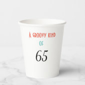 Eine Art von 65 Pappbecher (Vorderseite)