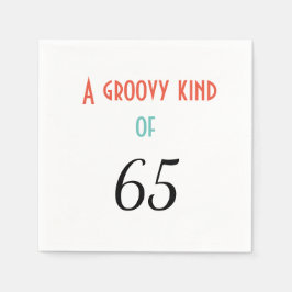 Eine Art von 65 Serviette