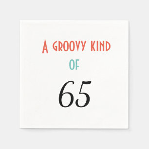 Eine Art von 65 Serviette