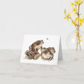 Eine Art von Toad Karte (Gelbe Blume)