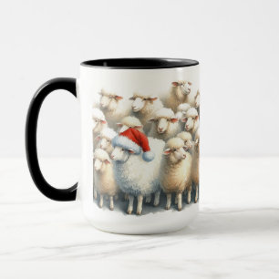 Eine Art Weihnachts-Tasse-Cup für Schafe Tasse