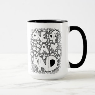 Eine Art, Word Art, Kaffee Tasse