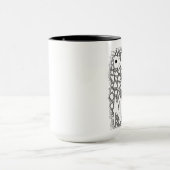 Eine Art, Word Art, Kaffee Tasse (Zentrum)