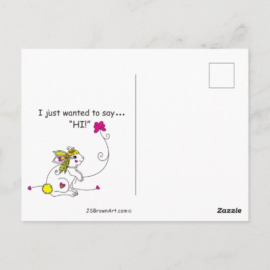 Eine Art Word_ Postkarte (Rückseite)