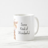 Eine Art wunderbarer Giraffe Kaffeetasse (VorderseiteRechts)