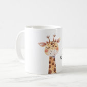 Eine Art wunderbarer Giraffe Kaffeetasse (Vorderseite Links)