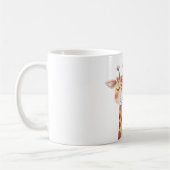 Eine Art wunderbarer Giraffe Kaffeetasse (Links)