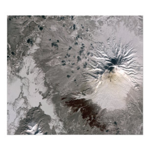 Eine Aschenspülung steigt Fotodruck