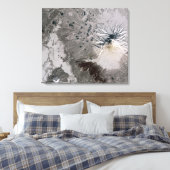 Eine Aschenspülung steigt Leinwanddruck (Insitu (Schlafzimmer))