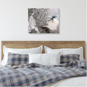 Eine Aschenspülung steigt Leinwanddruck (Insitu (Schlafzimmer))