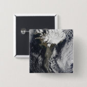 Eine Aschewolke Button (Vorne & Hinten)