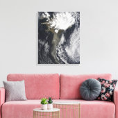 Eine Aschewolke Leinwanddruck (Insitu (Wohnzimmer))