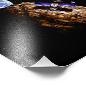 Eine Asteroidengrube Fotodruck (Ecke)