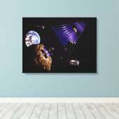 Eine Asteroidengrube Leinwanddruck (Insitu (Holzboden))