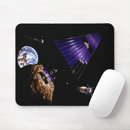 Eine Asteroidengrube Mousepad (Mit Mouse)