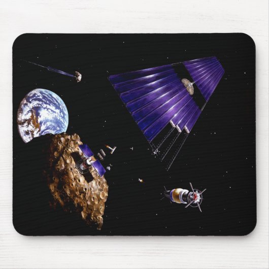 Eine Asteroidengrube Mousepad (Vorne)