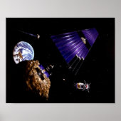 Eine Asteroidengrube Poster (Vorne)