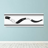 Eine Atemberaubende Leinwand Wall Art zeigt jüdisc (Insitu (Holzboden))