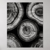 Eine Atemberaubende Schwarz-Weiß-Ring-Kunst drucke (Vorne)