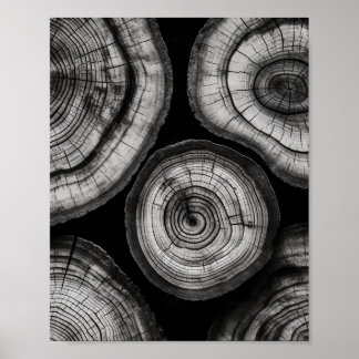 Eine Atemberaubende Schwarz-Weiß-Ring-Kunst drucke
