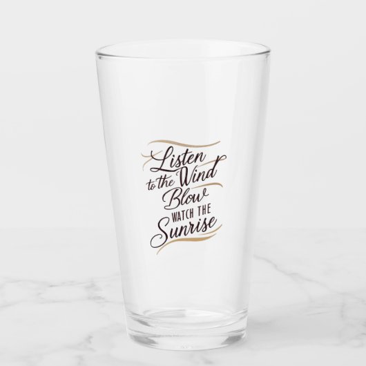 Eine atemberaubende Wortart mit einem Harmonon Glas (Vorderseite)