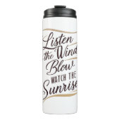 Eine atemberaubende Wortart mit einem Harmonon Thermosbecher (Vorderseite)