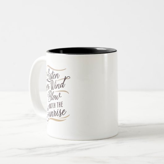 Eine atemberaubende Wortart mit einem Harmonon Zweifarbige Tasse (Vorderseite Links)