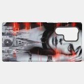 Eine attraktive und geheimnisvolle Frau! Samsung Galaxy Hülle (Rückseite (Horizontal))