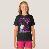 Eine Aueen war am 17. Juli geboren T-Shirt (Vorne ganz)