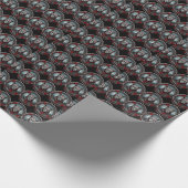 Eine auffällige Abbildung eines Panters Geschenkpapier (Ecke)