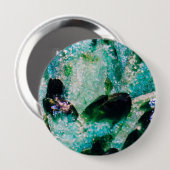 Eine Aura der Emeralds Button (Vorne & Hinten)